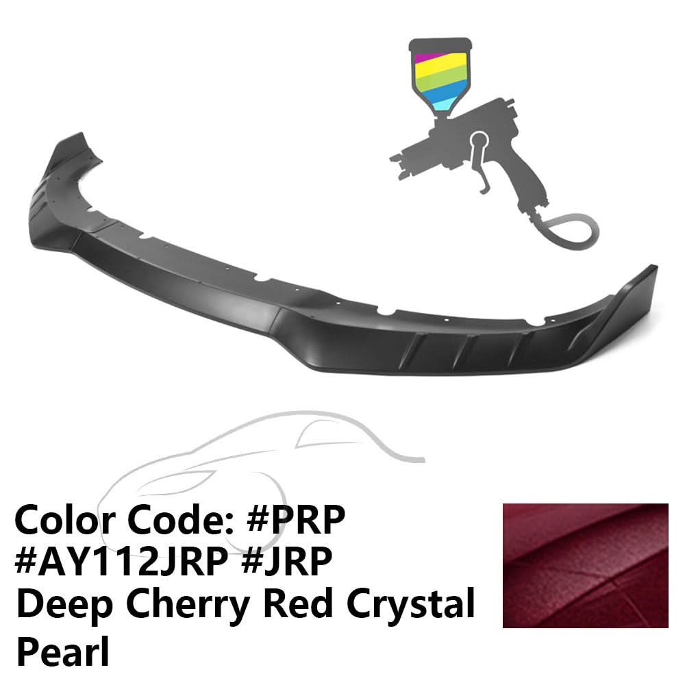 2015-2023 Dodge Charger IKON V3 Style Front Bumper Lip ABS