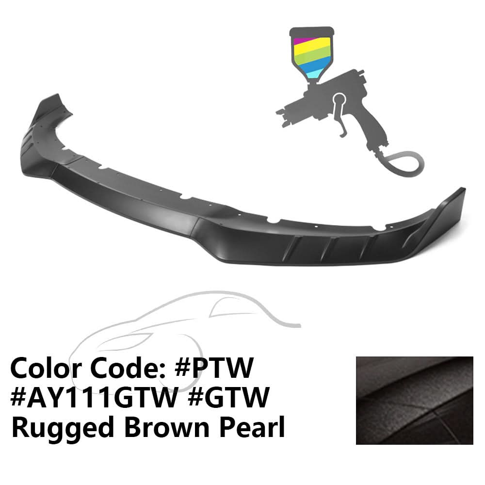 2015-2023 Dodge Charger IKON V3 Style Front Bumper Lip ABS