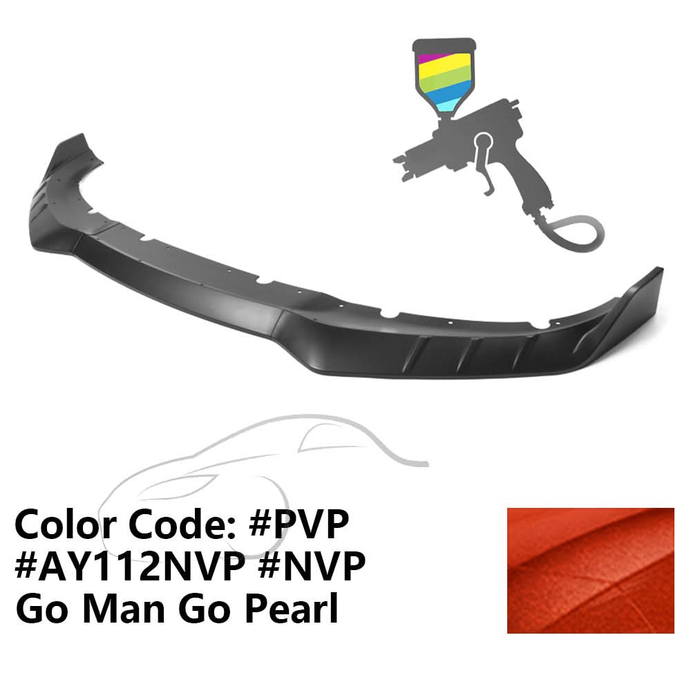 2015-2023 Dodge Charger IKON V3 Style Front Bumper Lip ABS