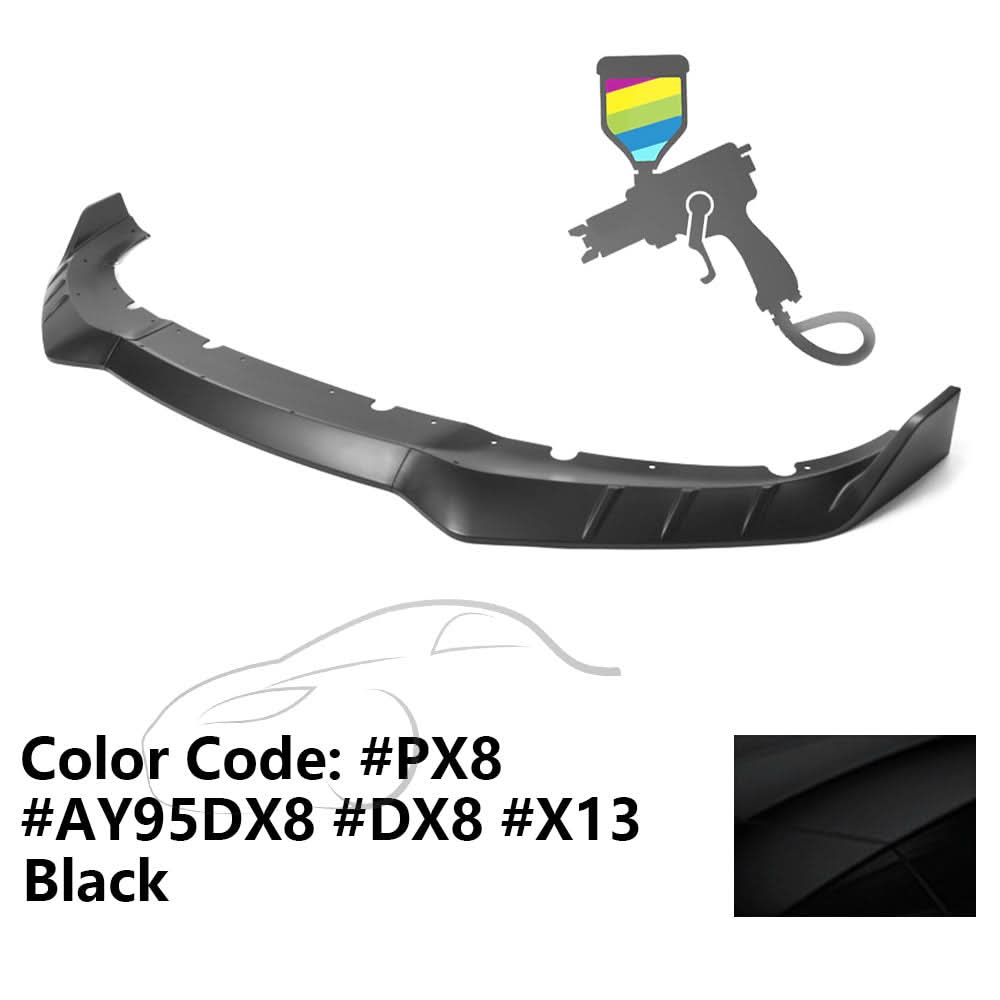 2015-2023 Dodge Charger IKON V3 Style Front Bumper Lip ABS