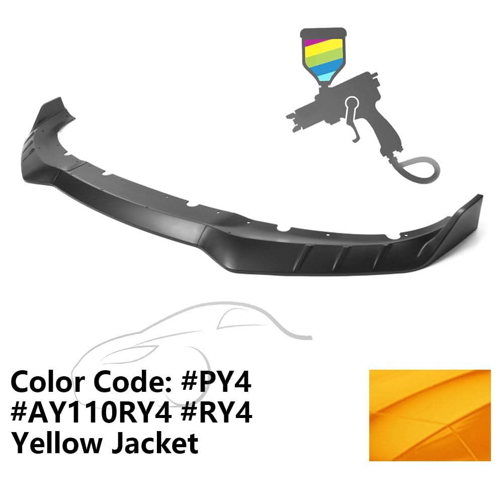 2015-2023 Dodge Charger IKON V3 Style Front Bumper Lip ABS