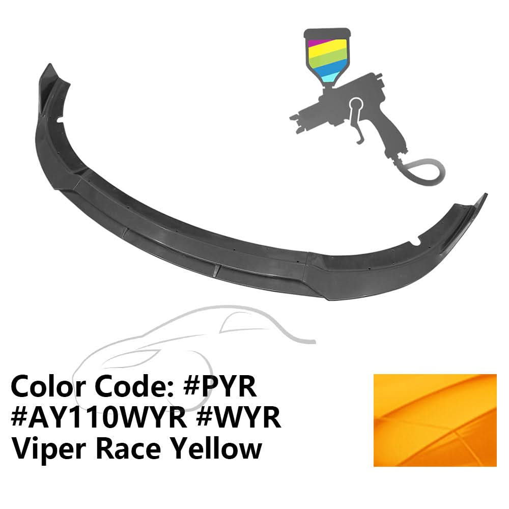 2015-2023 Dodge Charger SRT Front Lip V2 Style Lip Spoiler ABS 4PCS