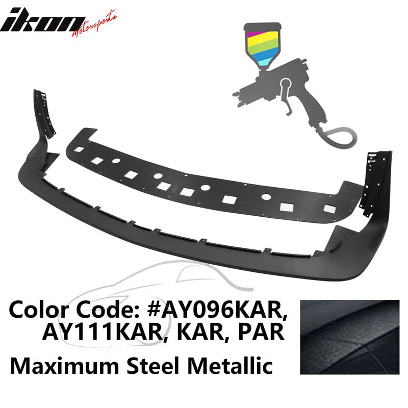 2018-2023 Dodge Challenger Demon Painted Front Bumper Lip PP