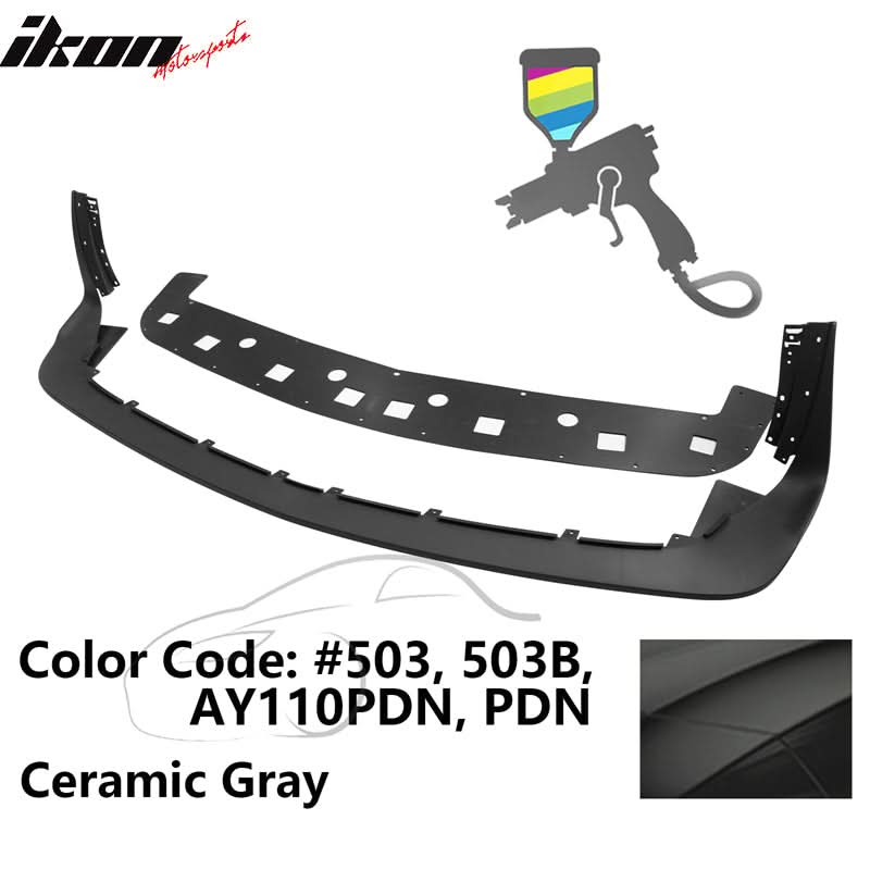 2018-2023 Dodge Challenger Demon Painted Front Bumper Lip PP