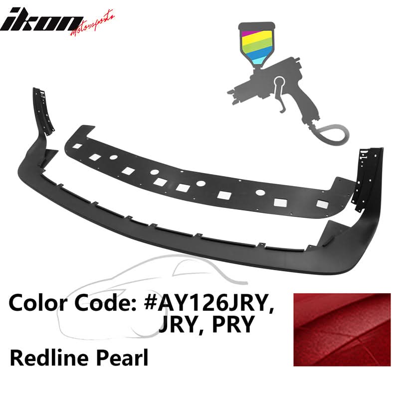 2018-2023 Dodge Challenger Demon Painted Front Bumper Lip PP