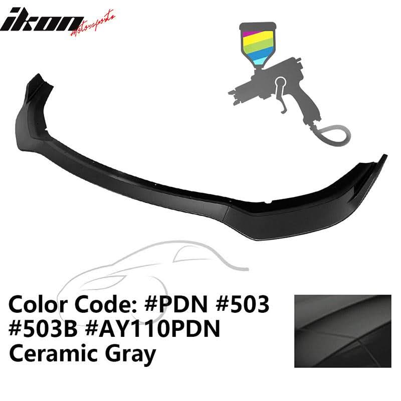 2020-2023 Dodge Charger Widebody IKON V1 Style Front Bumper Lip 3PCS