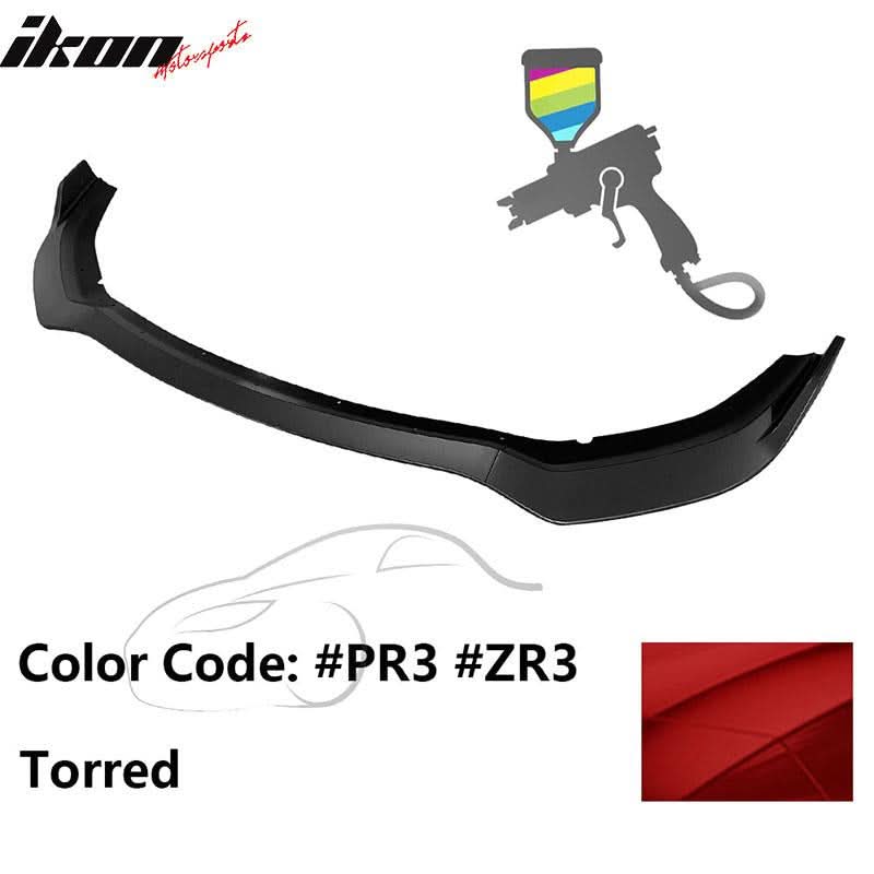 2020-2023 Dodge Charger Widebody IKON V1 Style Front Bumper Lip 3PCS