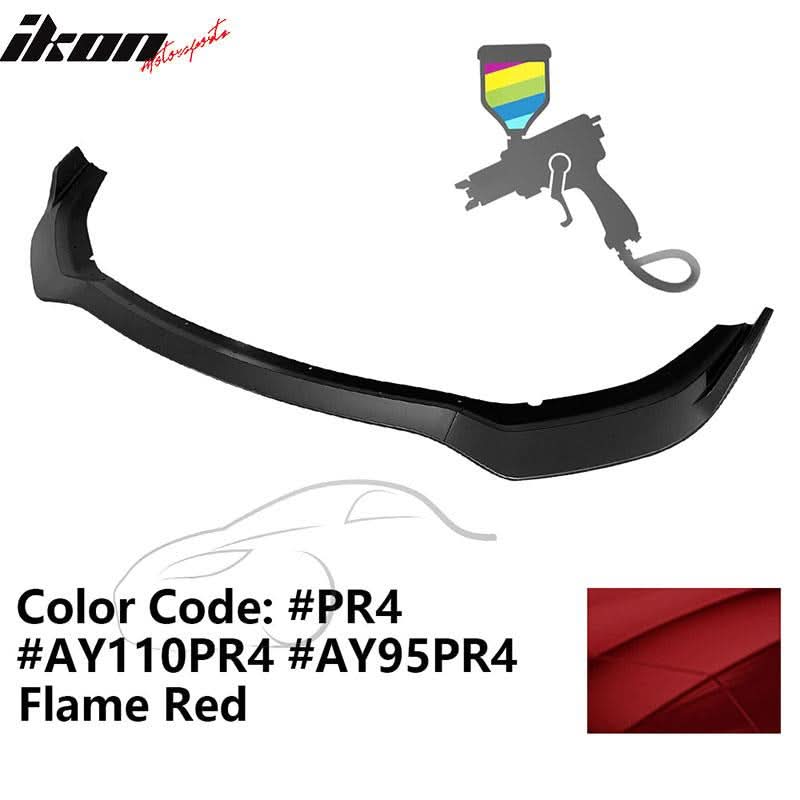 2020-2023 Dodge Charger Widebody IKON V1 Style Front Bumper Lip 3PCS
