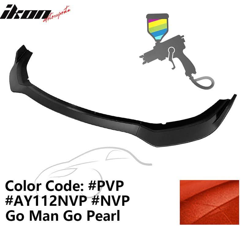 2020-2023 Dodge Charger Widebody IKON V1 Style Front Bumper Lip 3PCS