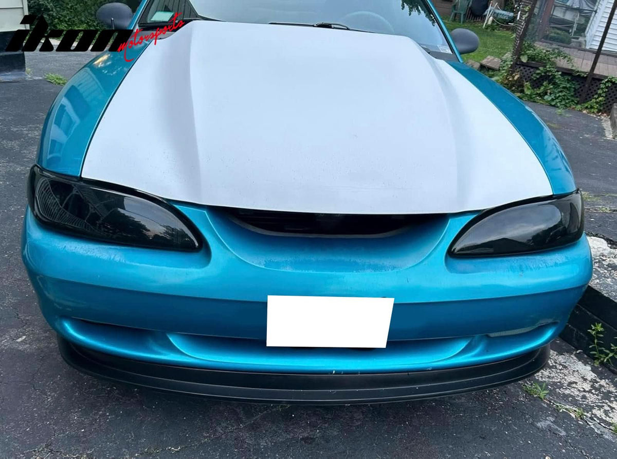 1994-1998 Ford Mustang MDA Cobra Style Unpainted Front Bumper Lip PU