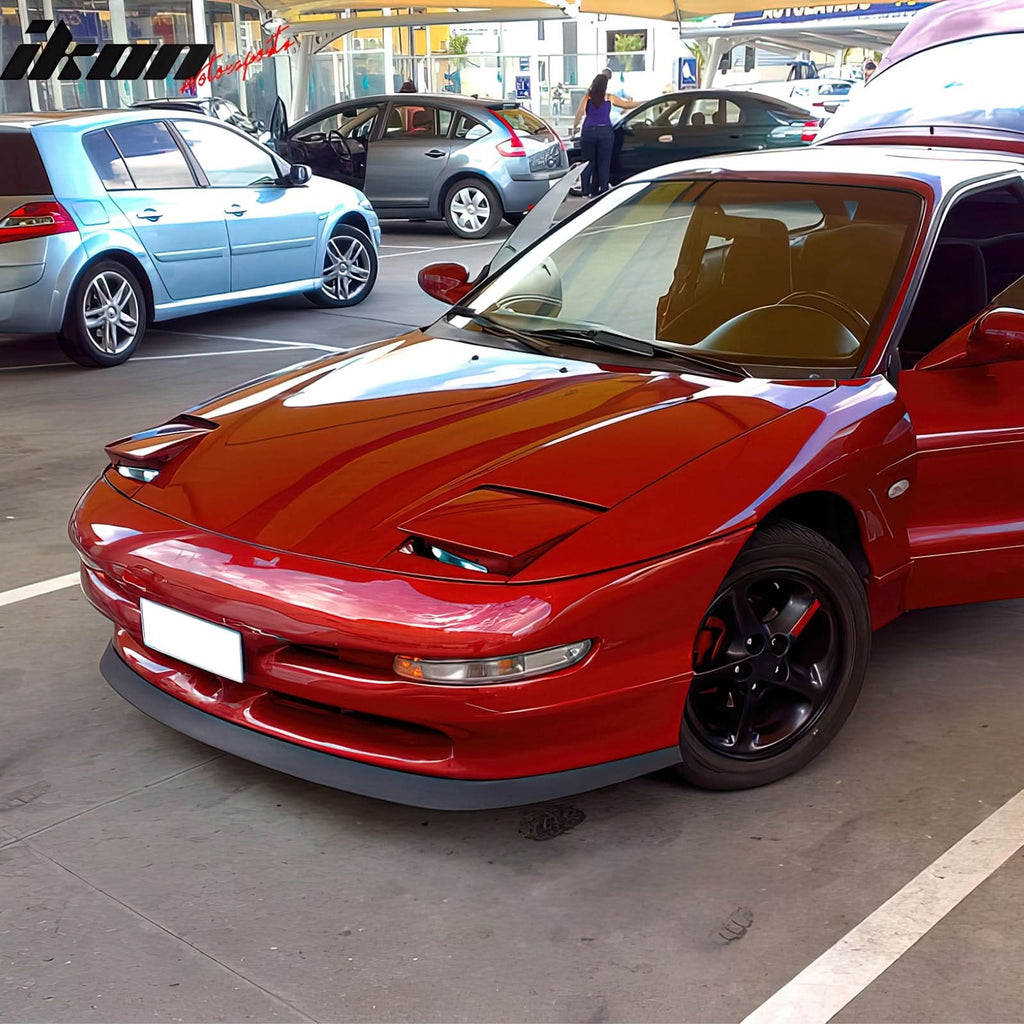 1993-1997 Ford Probe Unpainted Black Front Bumper Lip Spoiler Guard PU