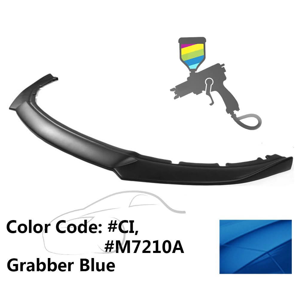 2013-2014 Ford Mustang Front Bumper Lip Chin Spoiler Spoiler