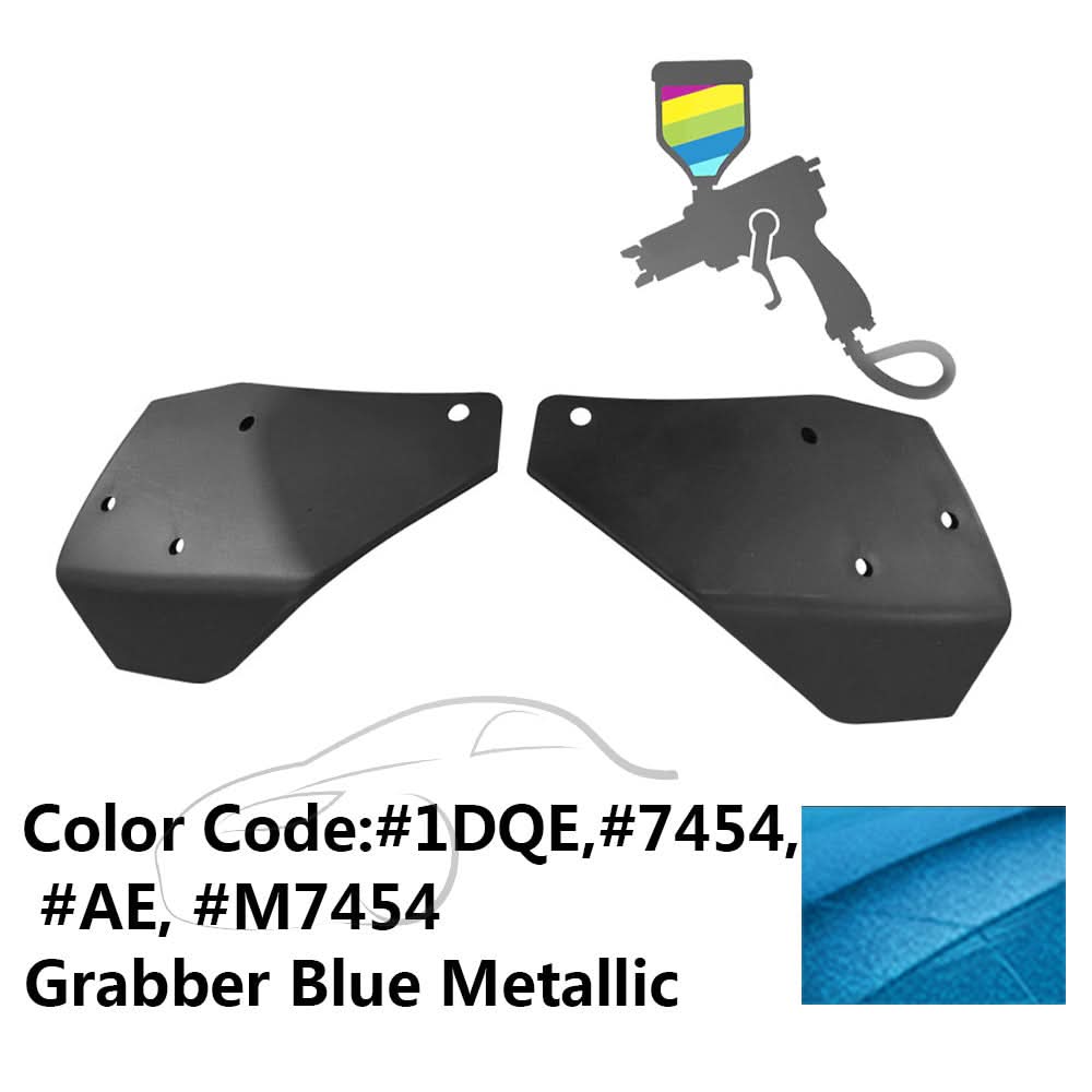 2015-2023 Ford Mustang GT Style Front Bumper Lip Spoiler Winglet PP