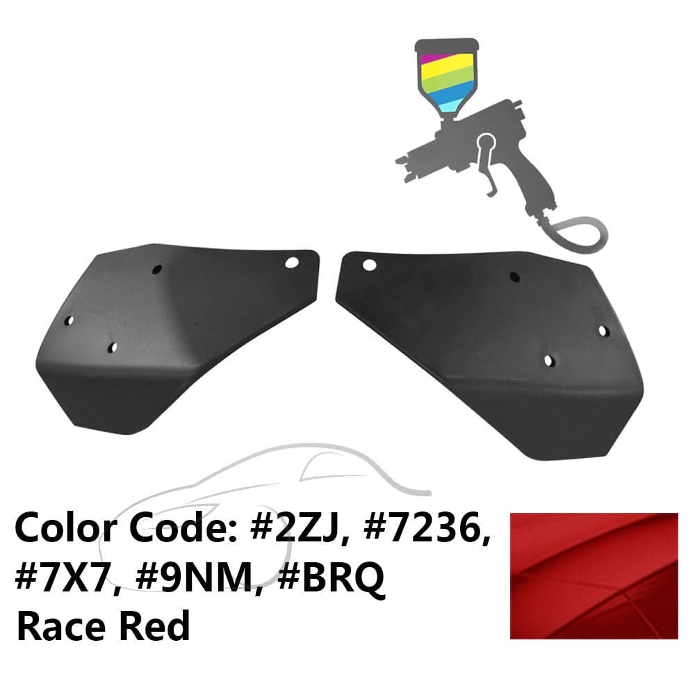 2015-2023 Ford Mustang GT Style Front Bumper Lip Spoiler Winglet PP