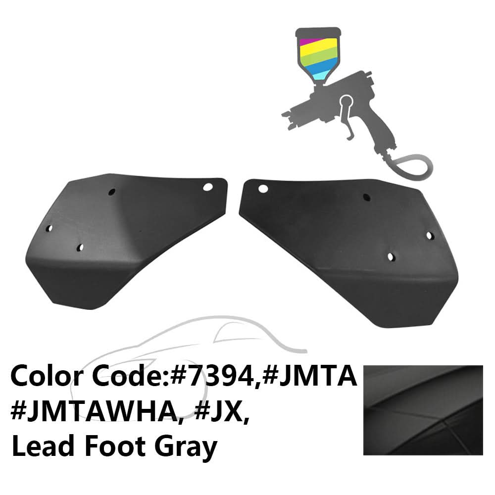 2015-2023 Ford Mustang GT Style Front Bumper Lip Spoiler Winglet PP
