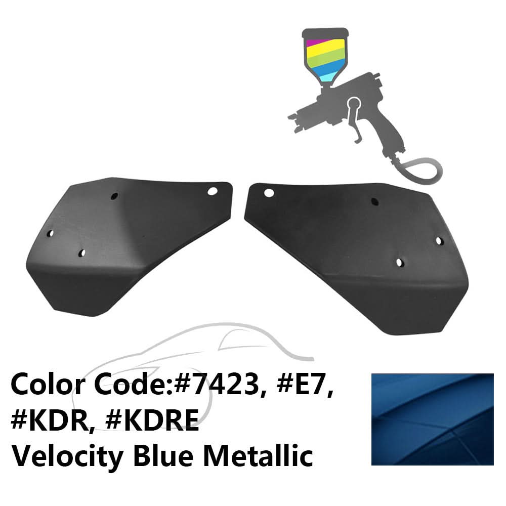 2015-2023 Ford Mustang GT Style Front Bumper Lip Spoiler Winglet PP