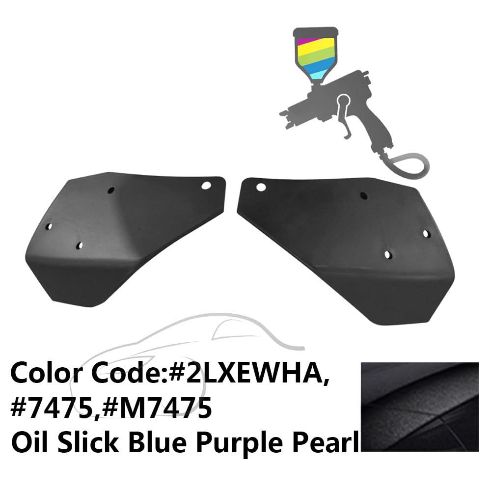 2015-2023 Ford Mustang GT Style Front Bumper Lip Spoiler Winglet PP