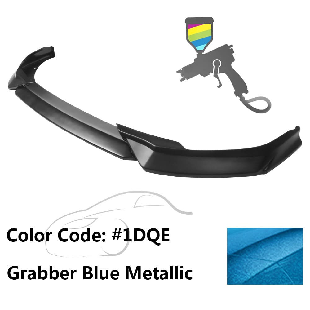 2021-2023 Ford Mustang Mach-E Front Bumper Lip Spoiler 3PC