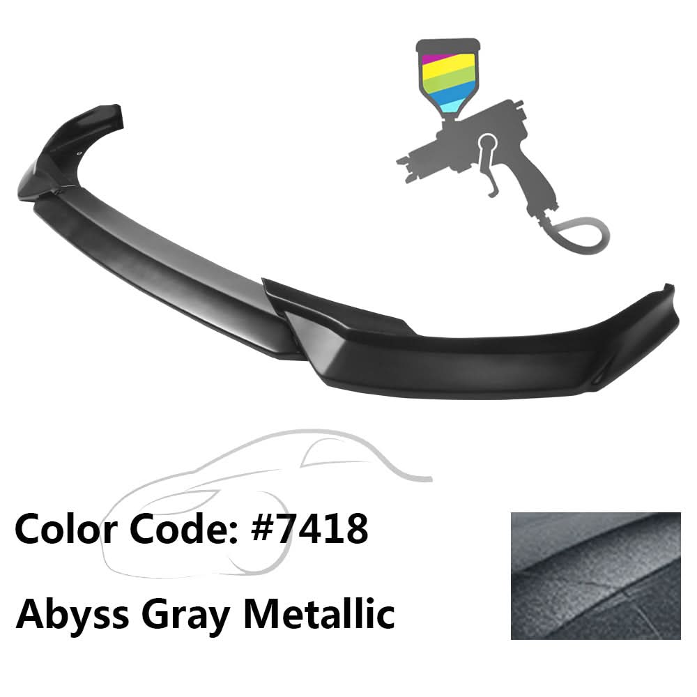2021-2023 Ford Mustang Mach-E Front Bumper Lip Spoiler 3PC