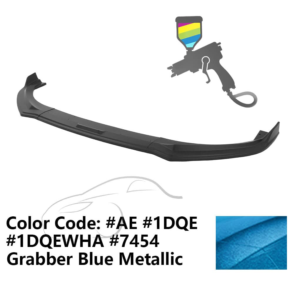 2021-2024 Ford Mustang Mach-E IKON 3PC Front Bumper Lip PP