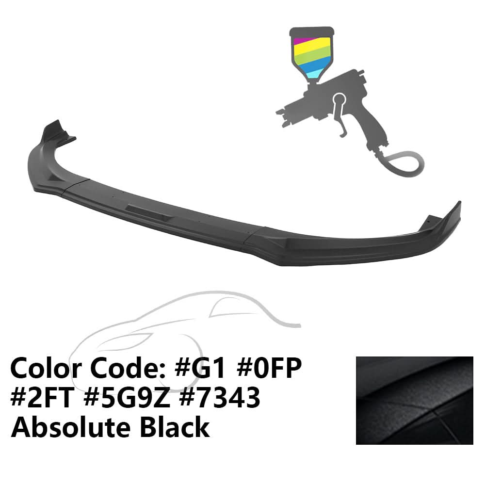 2021-2024 Ford Mustang Mach-E IKON 3PC Front Bumper Lip PP