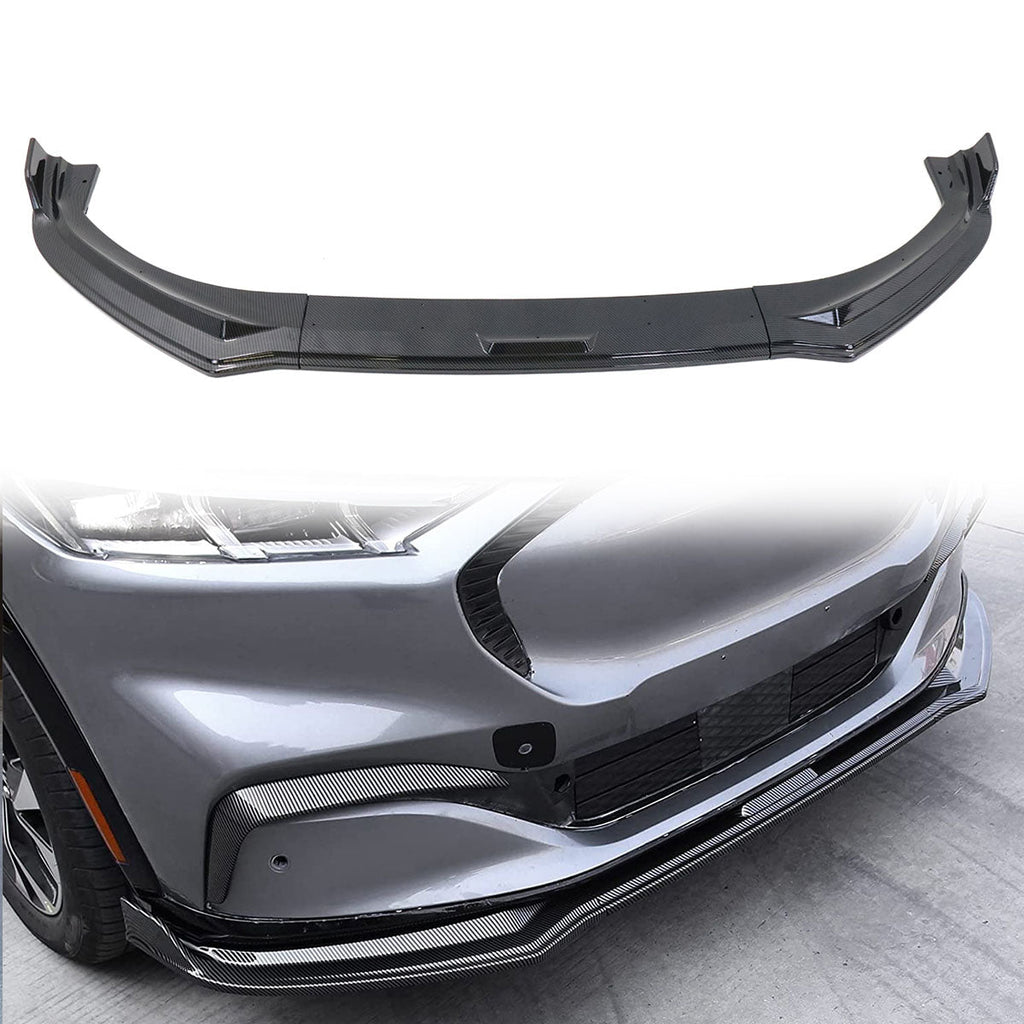 2021-2024 Ford Mustang Mach-E IKON 3PC Front Bumper Lip PP
