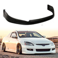2003-05 Honda Accord 2Dr HFP Style Black Front Lip Splitter Spoiler PU