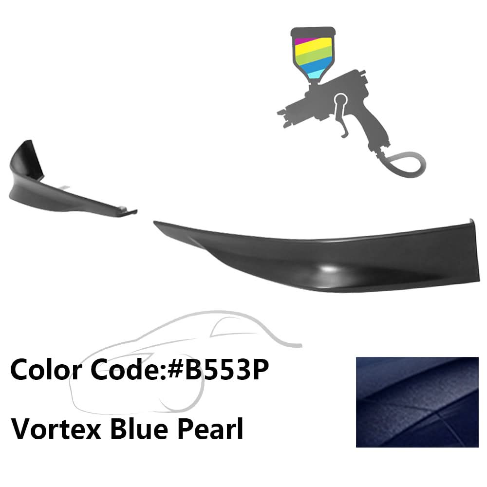 2013-2015 Honda Accord Sedan HFP Style Front Bumper Lip PP 2PC