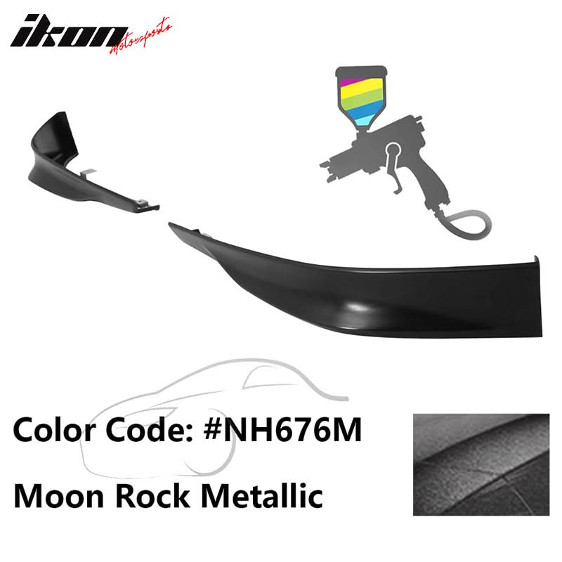 2013-2015 Honda Accord Sedan HFP Style Front Bumper Lip PP 2PC