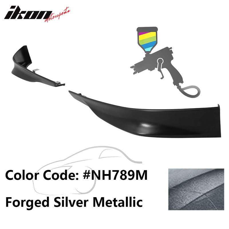 2013-2015 Honda Accord Sedan HFP Style Front Bumper Lip PP 2PC