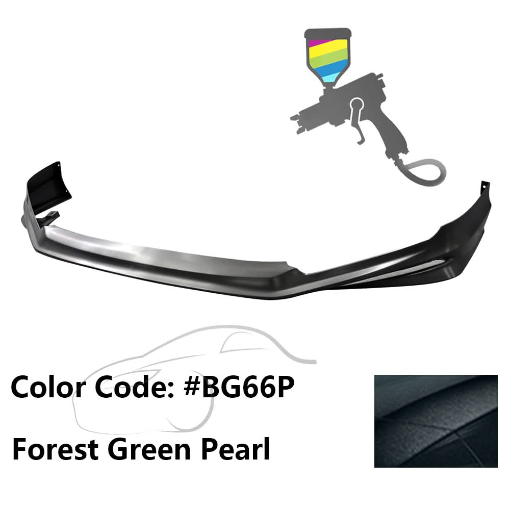 2013-2015 Honda Accord Sedan MD Style Front Bumper Lip PP 4DR