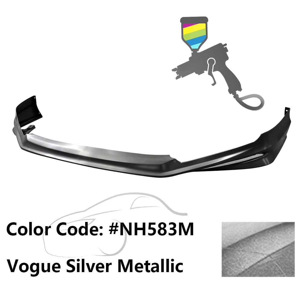 2013-2015 Honda Accord Sedan MD Style Front Bumper Lip PP 4DR