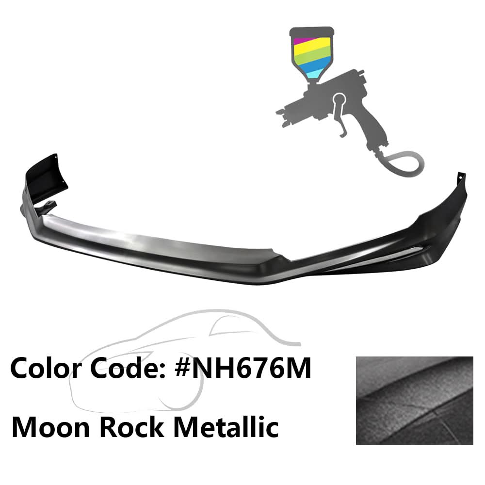 2013-2015 Honda Accord Sedan MD Style Front Bumper Lip PP 4DR