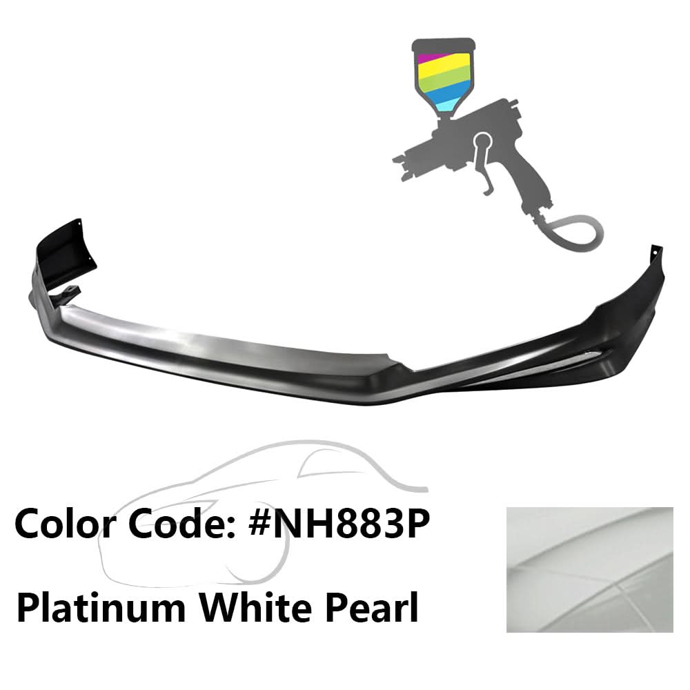 2013-2015 Honda Accord Sedan MD Style Front Bumper Lip PP 4DR