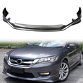 2013-2015 Honda Accord Sedan MD Style Front Bumper Lip PP 4DR