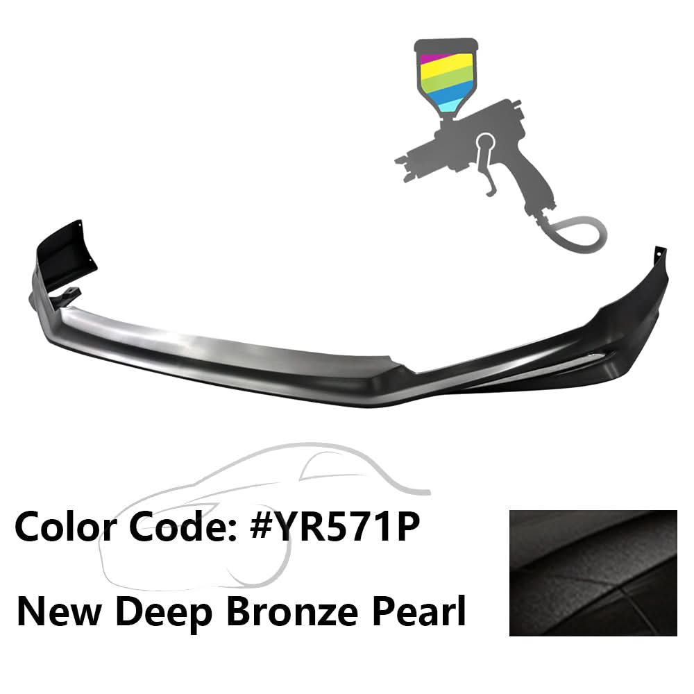 2013-2015 Honda Accord Sedan MD Style Front Bumper Lip PP 4DR