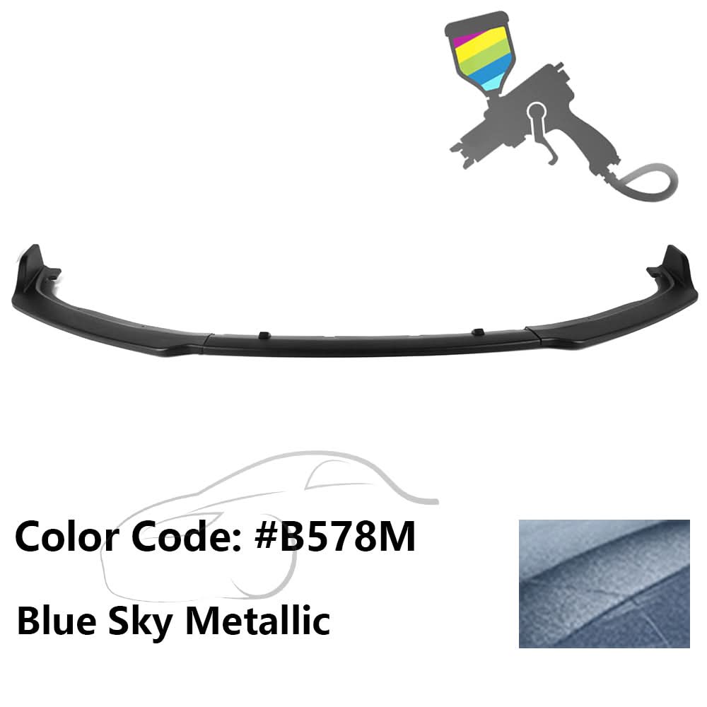 2018-2020 Honda Accord OE Style Front Bumper Lip 3PC PP
