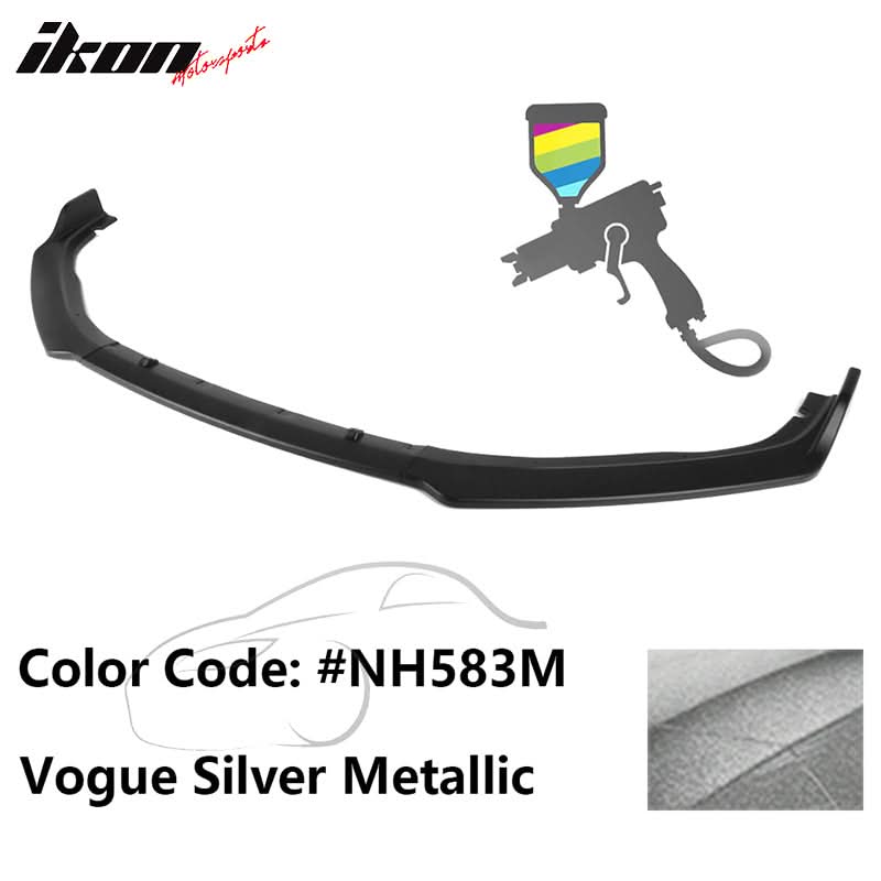 2018-2020 Honda Accord OE Style Front Bumper Lip 3PC PP