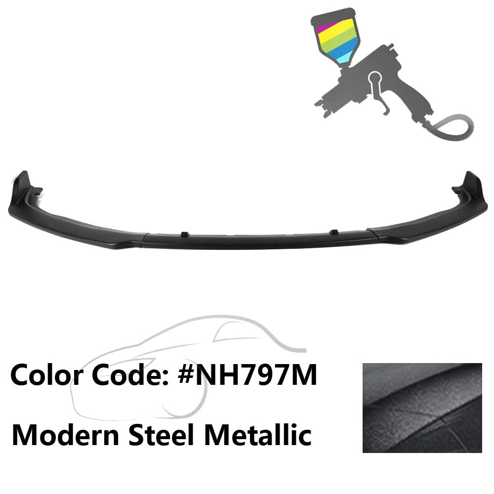 2018-2020 Honda Accord OE Style Front Bumper Lip 3PC PP