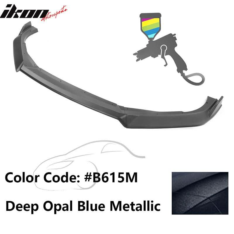 2018-2021 Honda Accord 10th IKON V3 Front Bumper Lip PP