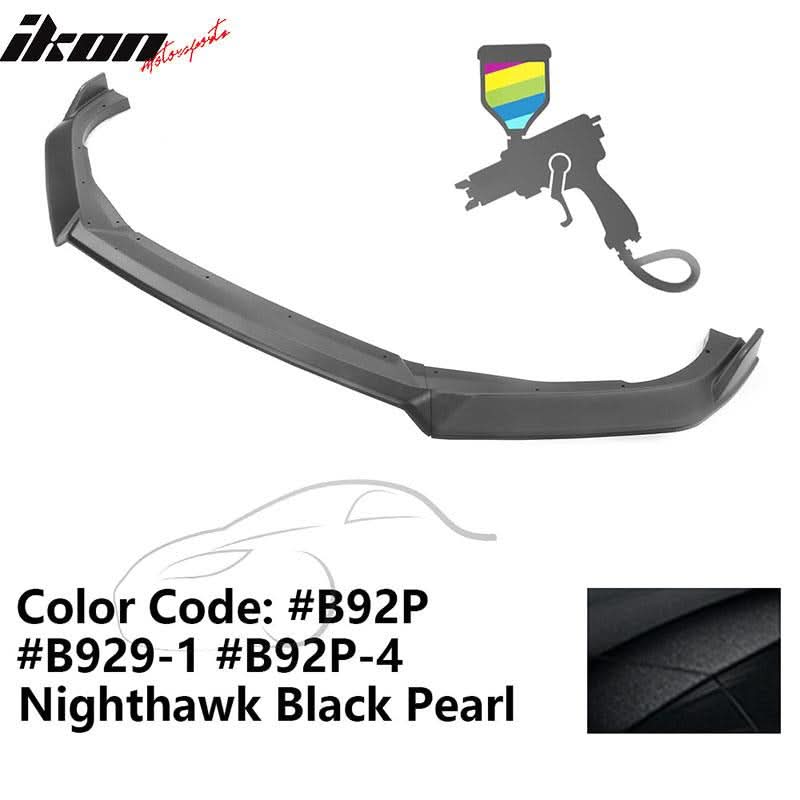 2018-2021 Honda Accord 10th IKON V3 Front Bumper Lip PP