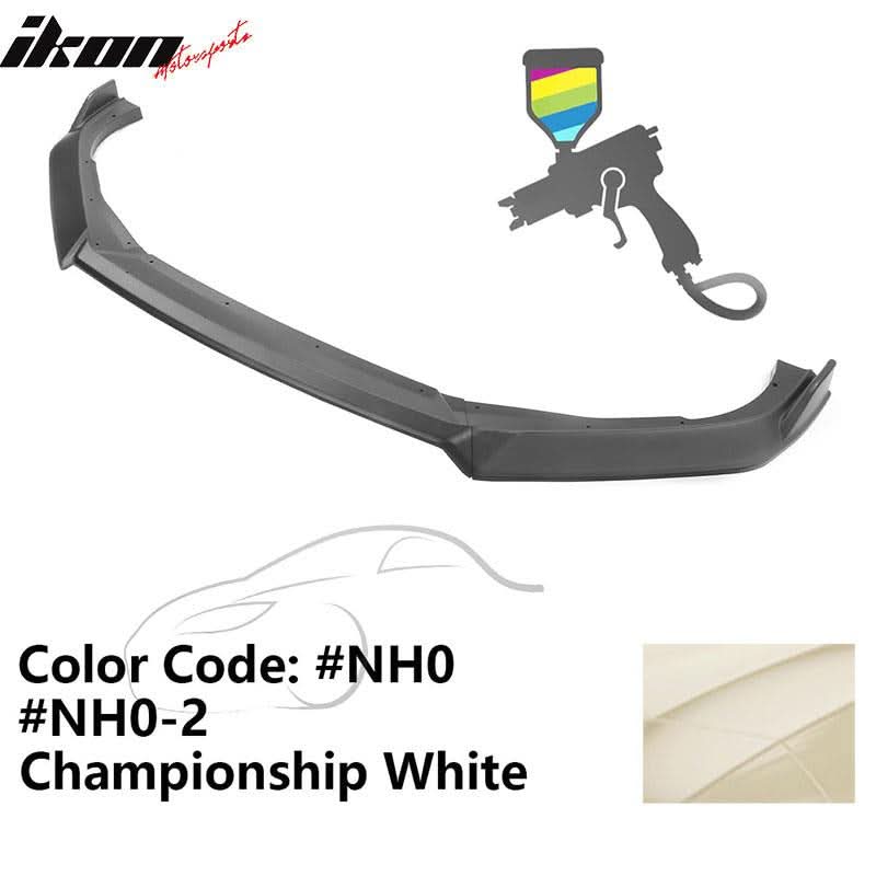 2018-2021 Honda Accord 10th IKON V3 Front Bumper Lip PP