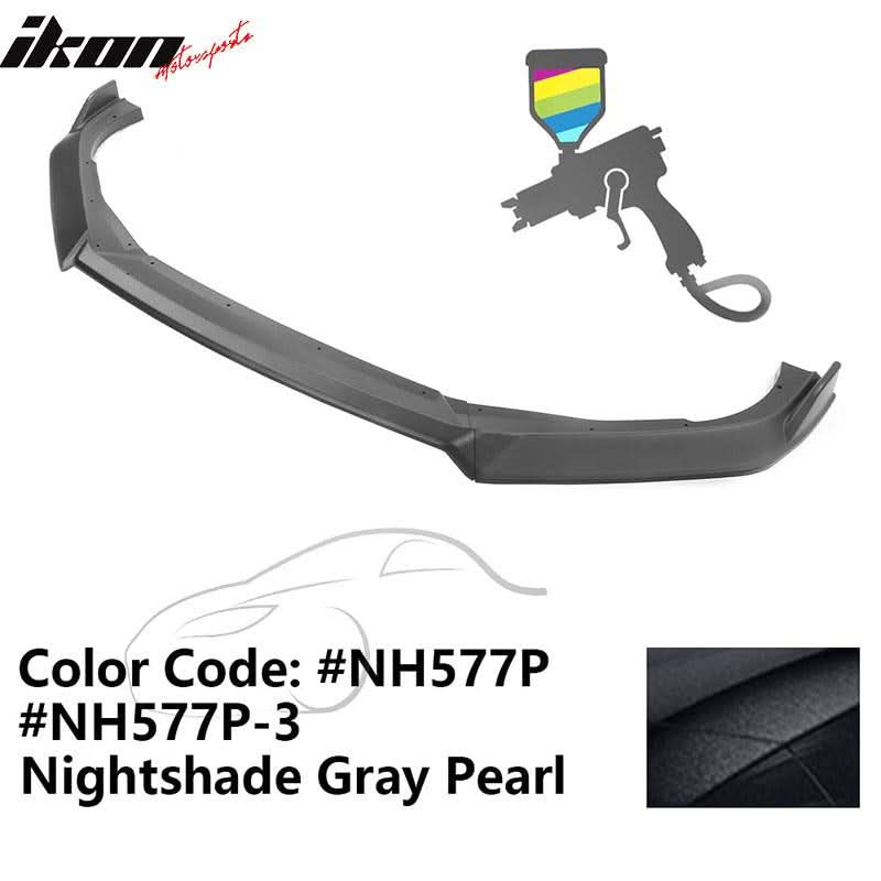 2018-2021 Honda Accord 10th IKON V3 Front Bumper Lip PP