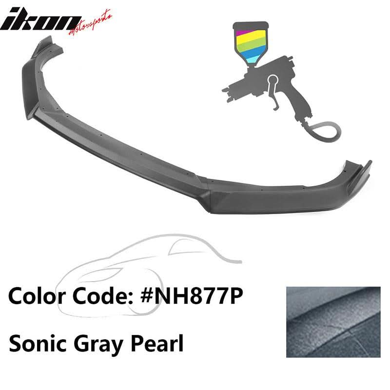 2018-2021 Honda Accord 10th IKON V3 Front Bumper Lip PP