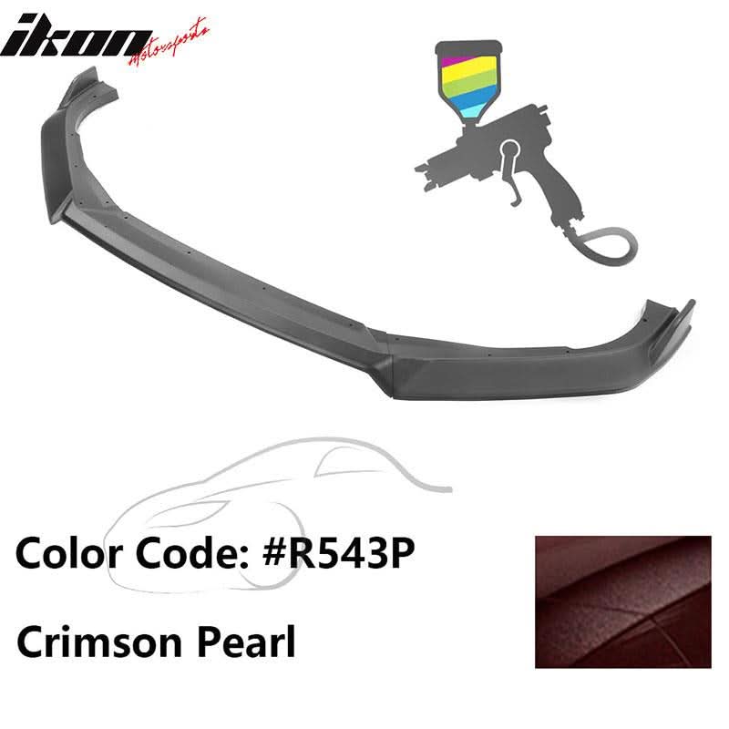 2018-2021 Honda Accord 10th IKON V3 Front Bumper Lip PP