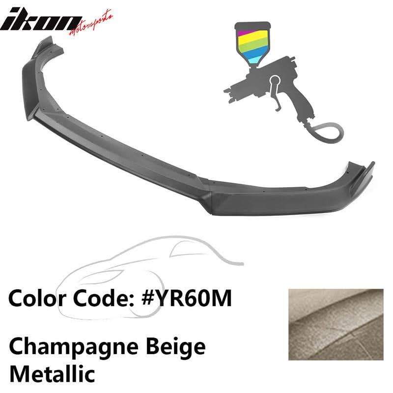 2018-2021 Honda Accord 10th IKON V3 Front Bumper Lip PP