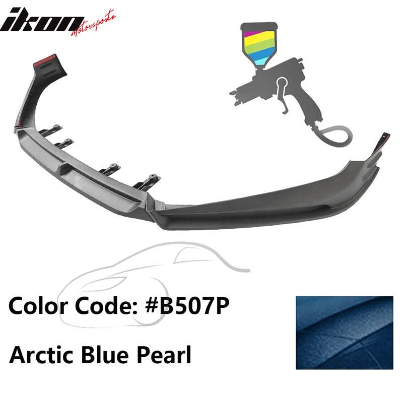 2018-2021 Honda Accord 3PC Front Bumper Lip PP