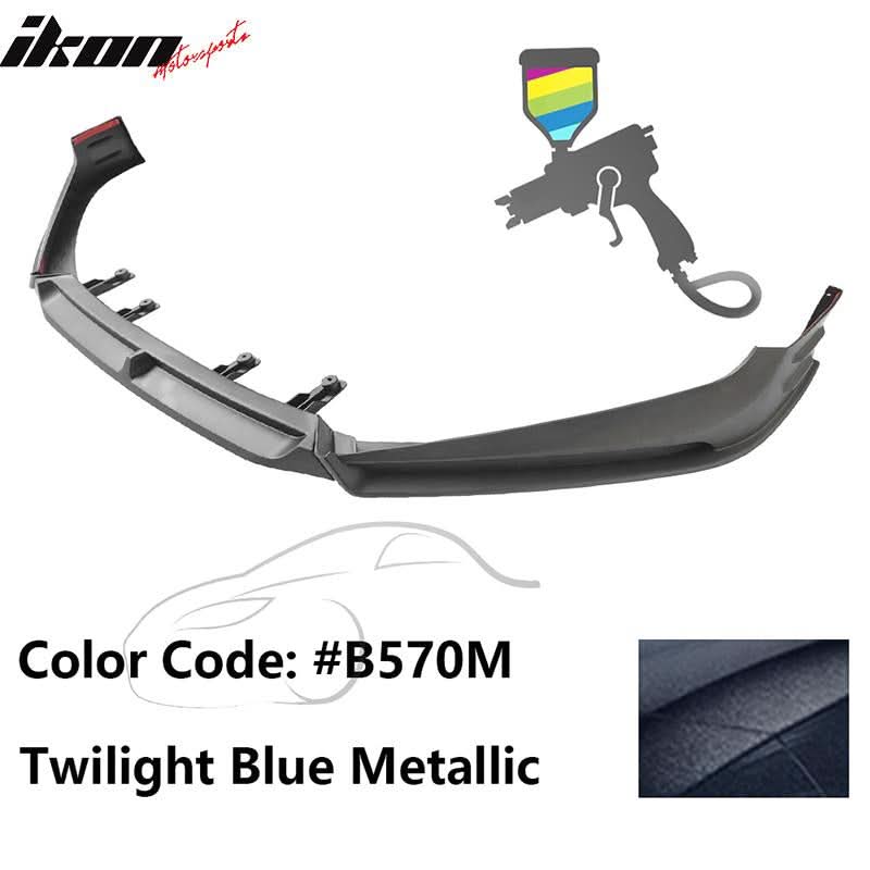 2018-2021 Honda Accord 3PC Front Bumper Lip PP