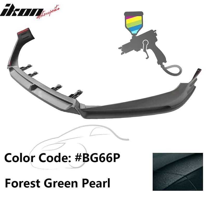 2018-2021 Honda Accord 3PC Front Bumper Lip PP