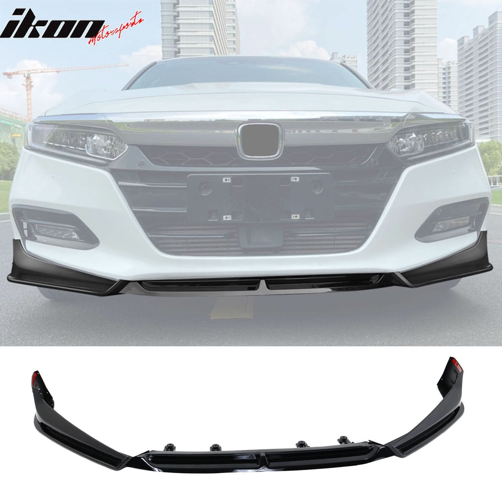 2018-2021 Honda Accord 3PC Front Bumper Lip PP
